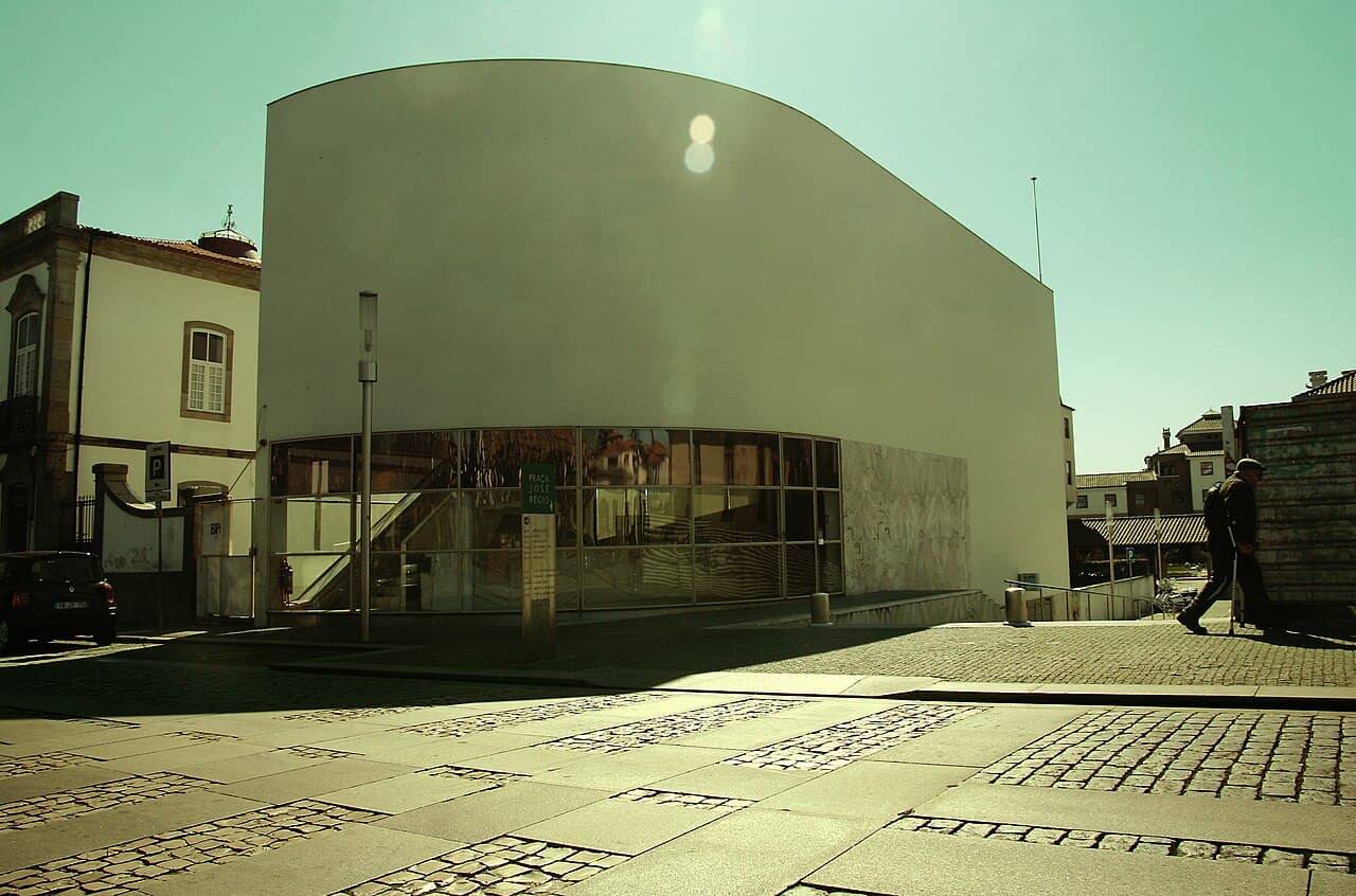 ensemble of Álvaro Siza's architecture works in Portugal
